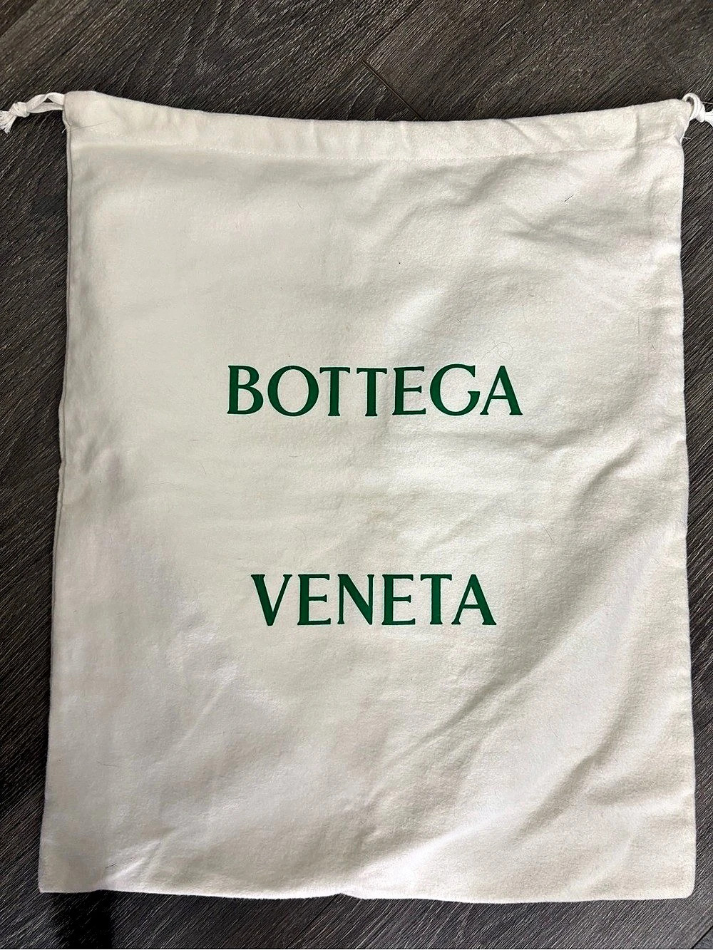 Bottega Veneta Dust Bag White